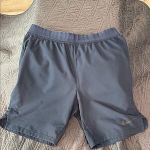 Nike Men's Navy Dri-Fit Athletic Shorts